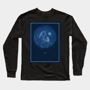 Sand Worm Star Constellation Poster - Board Game Inspired Graphic - Tabletop Gaming  - BGG Long Sleeve T-Shirt